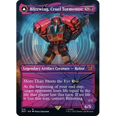 Image for Blitzwing, Cruel Tormentor (Shattered Glass) (19) (BOT) - Magic: The Gathering