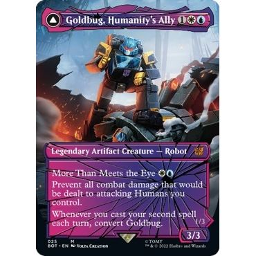 Image for Goldbug, Humanity's Ally (Shattered Glass) (25) (BOT) - Magic: The Gathering