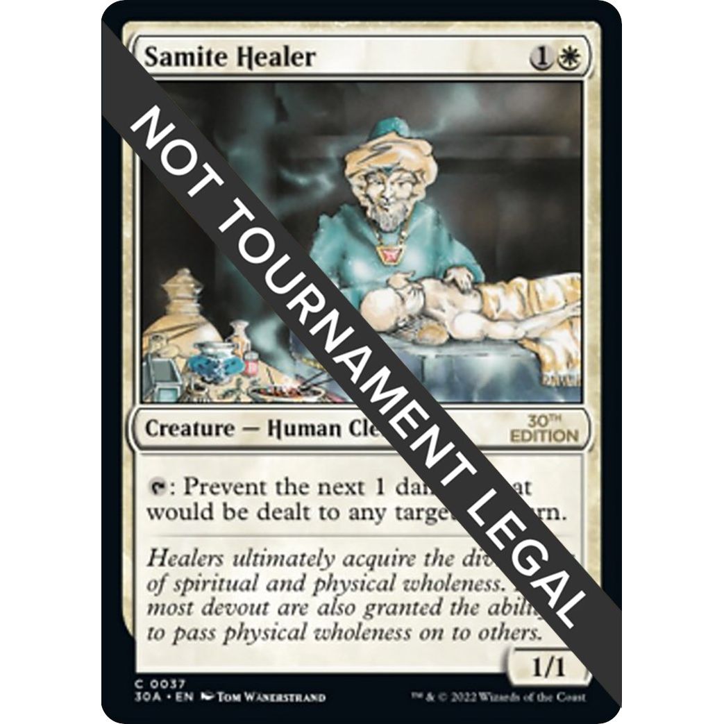 Image for Samite Healer (37) (30A) - Magic: The Gathering