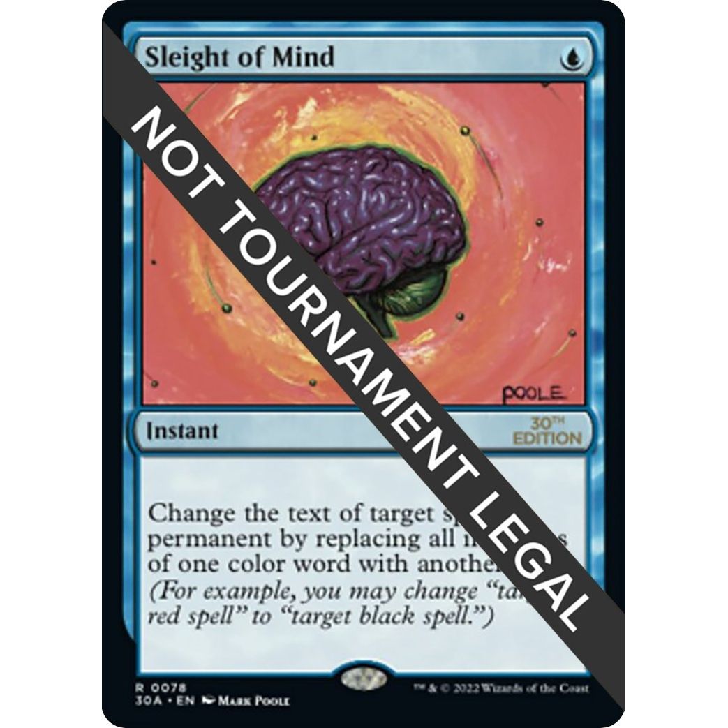 Image for Sleight of Mind (78) (30A) - Magic: The Gathering