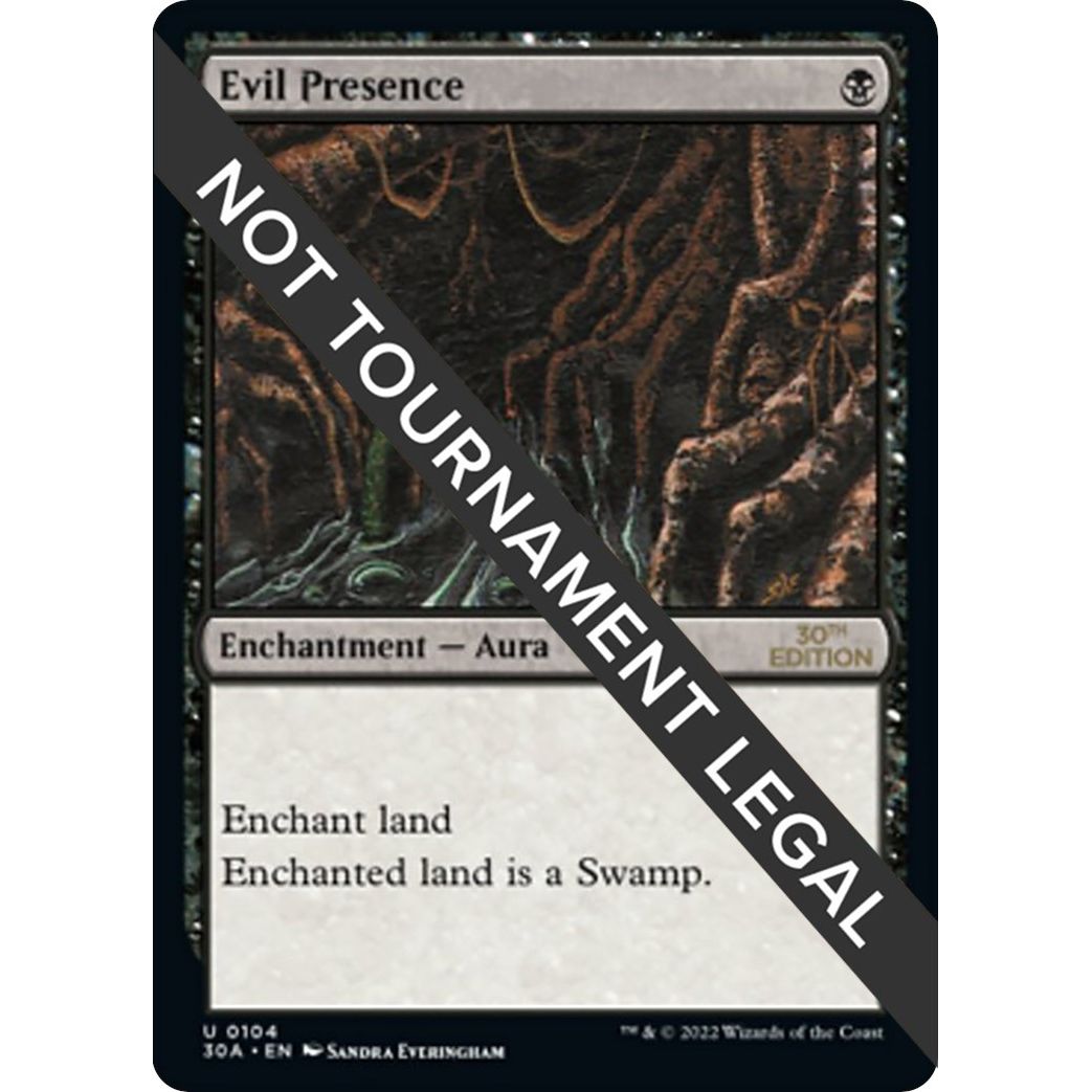 Image for Evil Presence (104) (30A) - Magic: The Gathering