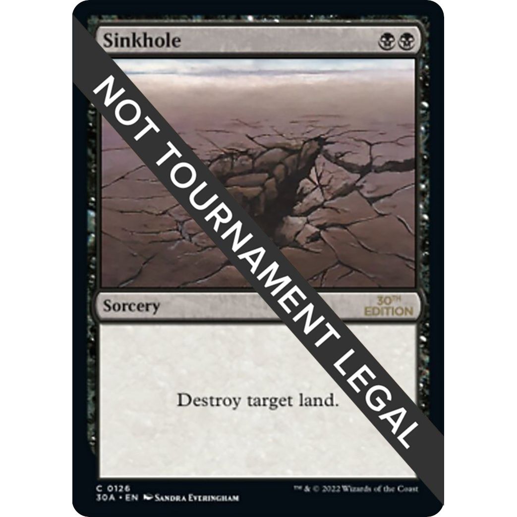 Image for Sinkhole (126) (30A) - Magic: The Gathering