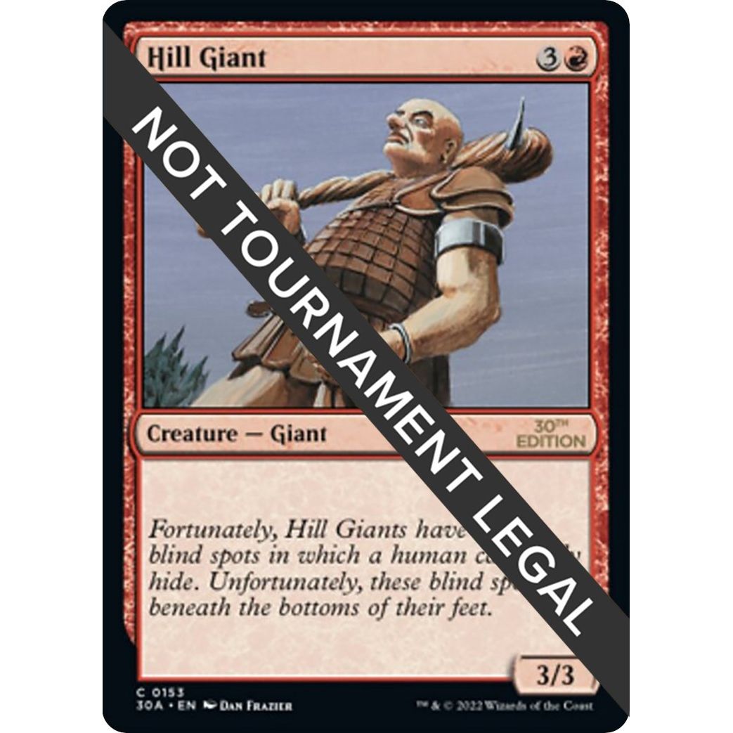 Image for Hill Giant (153) (30A) - Magic: The Gathering