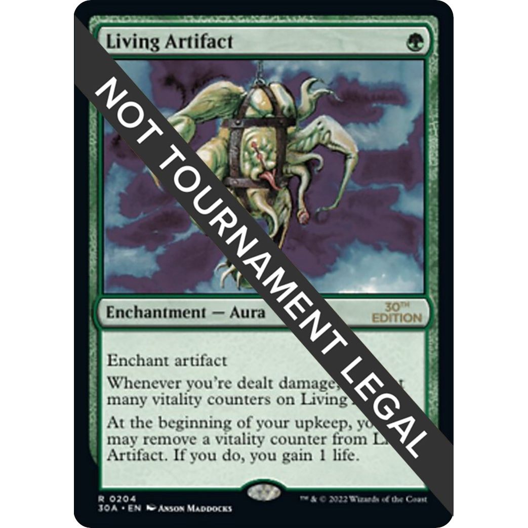 Image for Living Artifact (204) (30A) - Magic: The Gathering