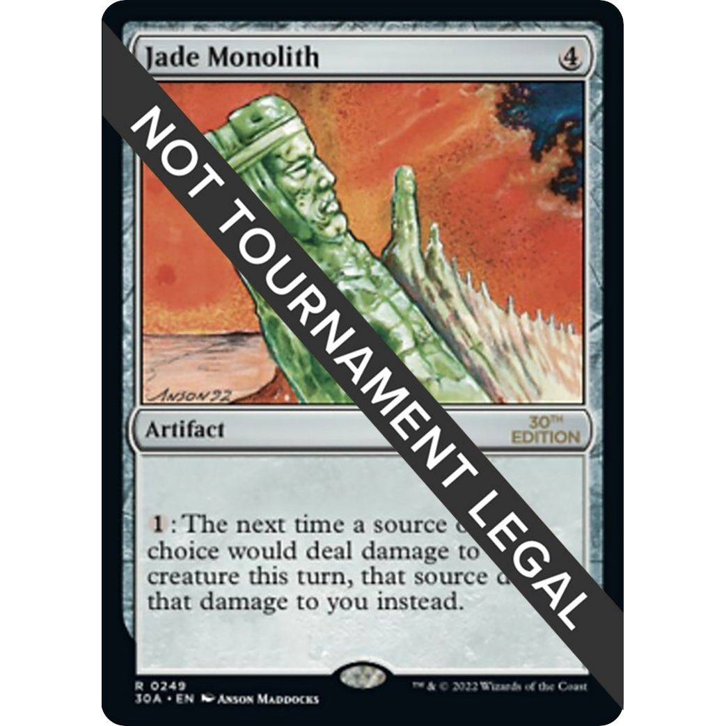 Image for Jade Monolith (249) (30A) - Magic: The Gathering