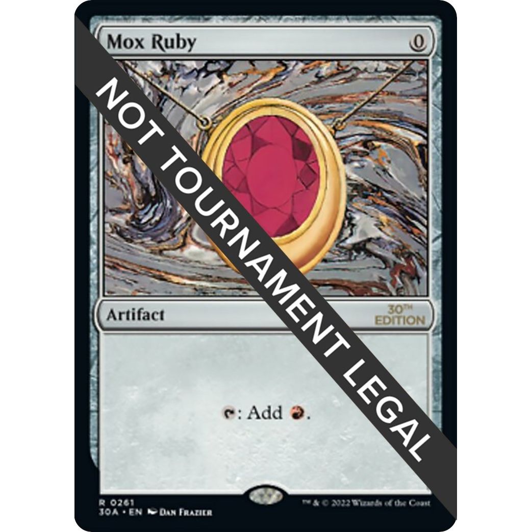 Image for Mox Ruby (261) (30A) - Magic: The Gathering
