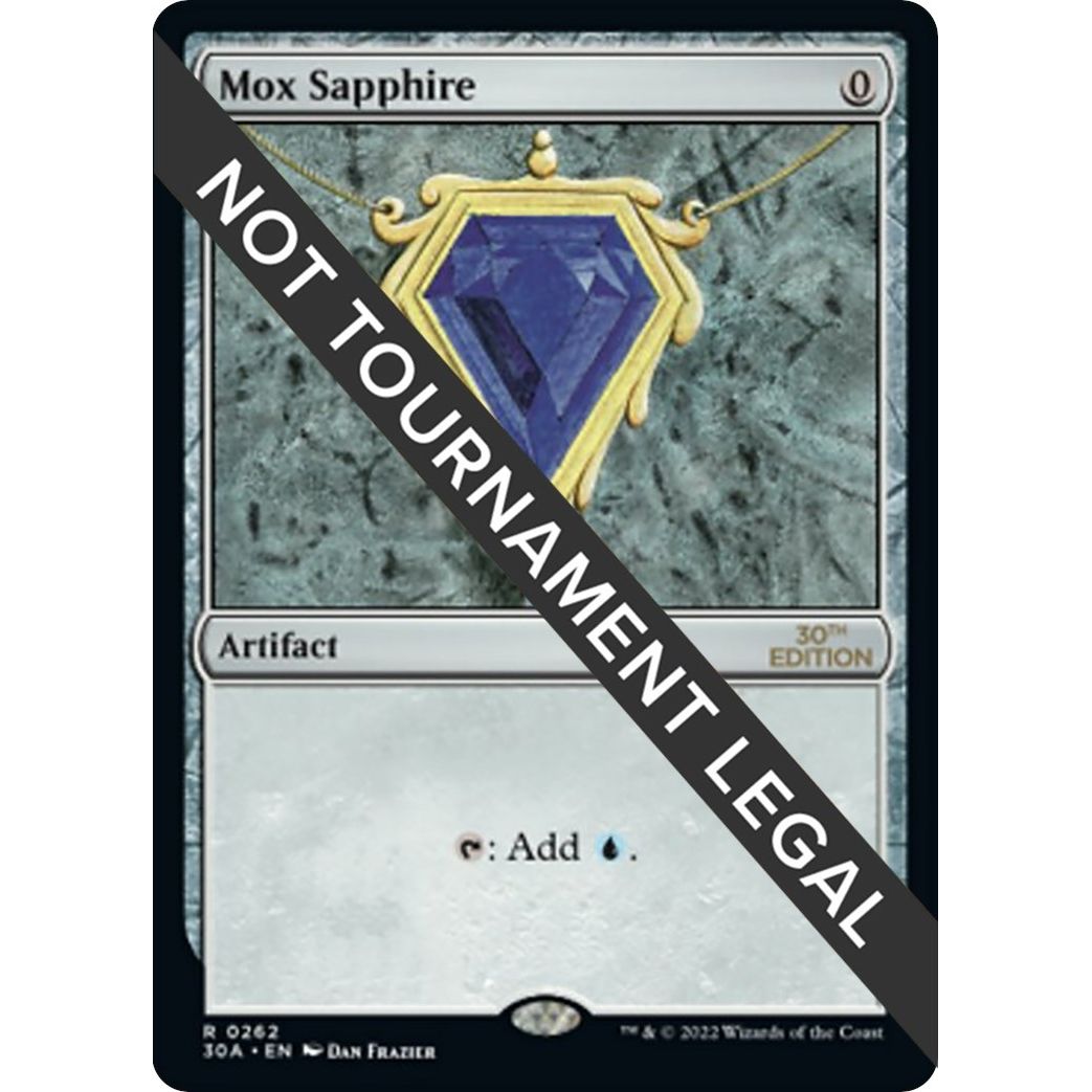 Image for Mox Sapphire (262) (30A) - Magic: The Gathering