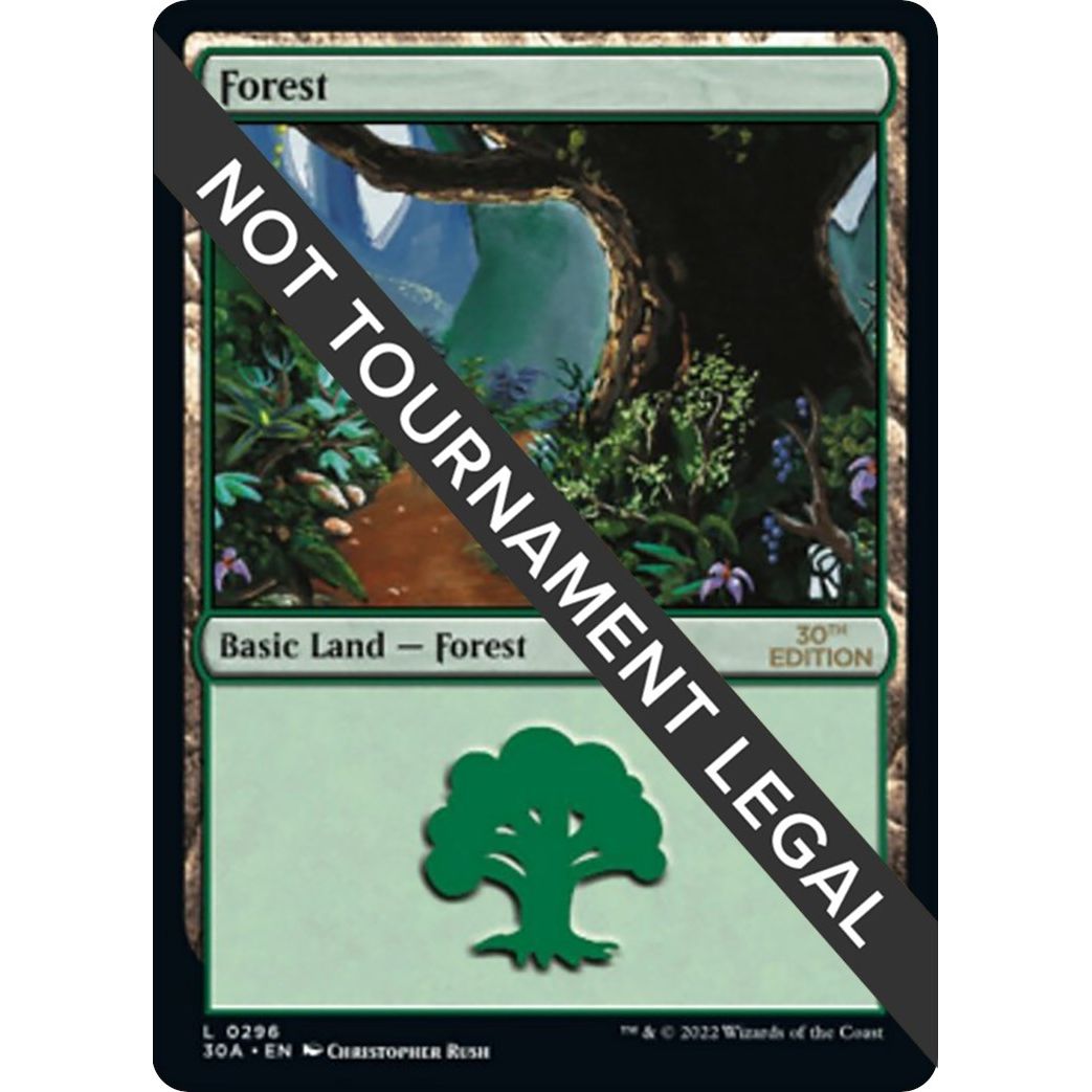 Image for Forest (296) (296) (30A) - Magic: The Gathering