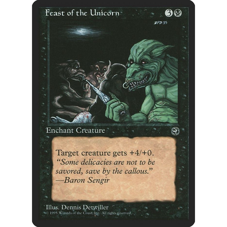 Image for Feast of the Unicorn (HML) - Magic: The Gathering