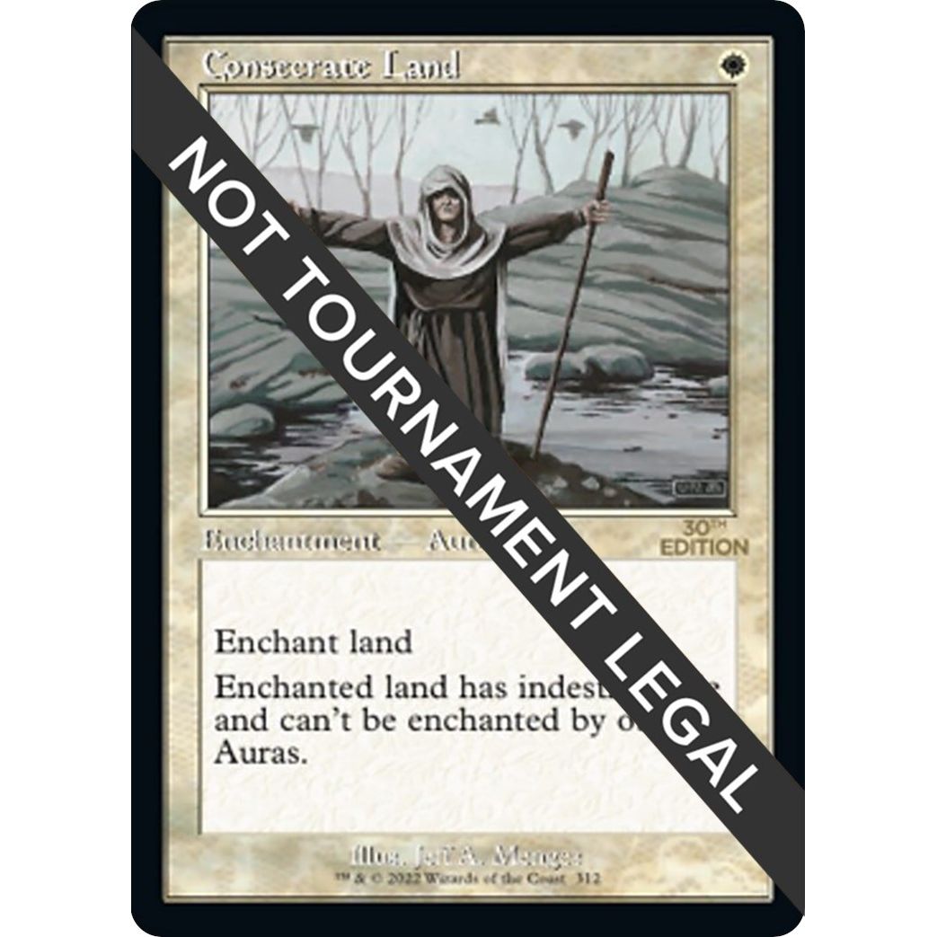 Image for Consecrate Land (Retro Frame) (312) (30A) - Magic: The Gathering