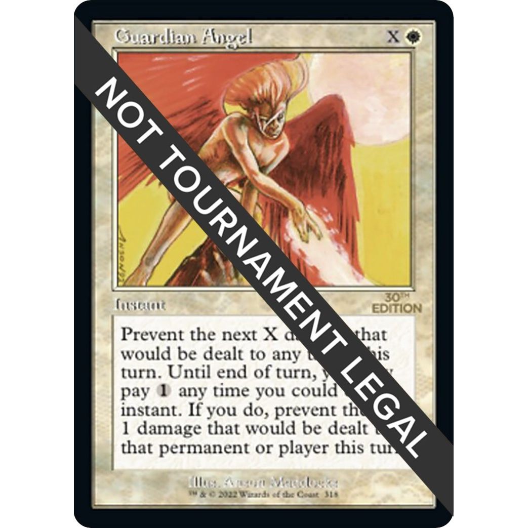 Image for Guardian Angel (Retro Frame) (318) (30A) - Magic: The Gathering