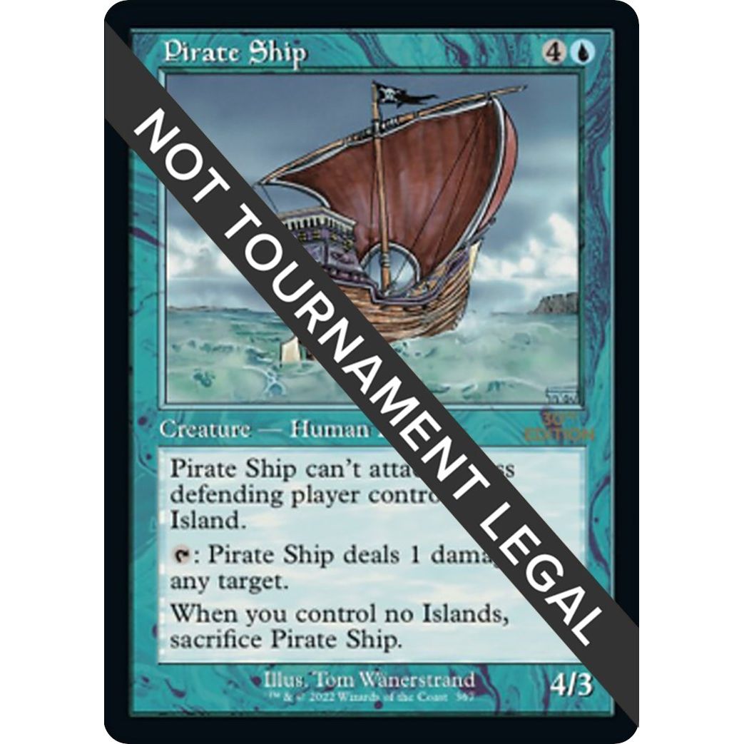 Image for Pirate Ship (Retro Frame) (367) (30A) - Magic: The Gathering