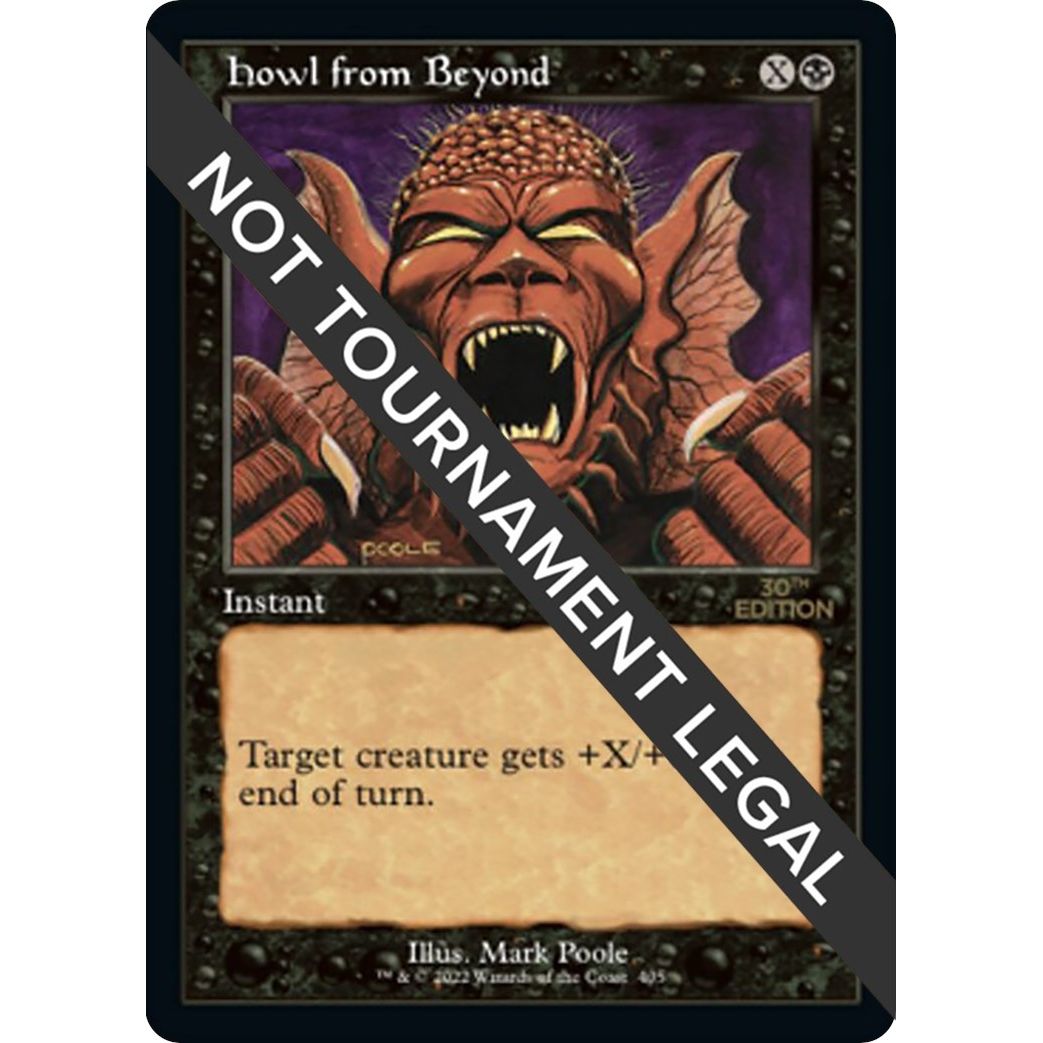 Image for Howl from Beyond (Retro Frame) (405) (30A) - Magic: The Gathering