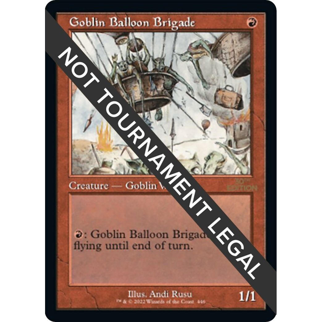 Image for Goblin Balloon Brigade (Retro Frame) (446) (30A) - Magic: The Gathering
