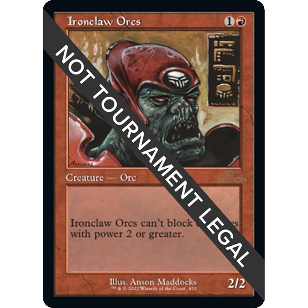 Image for Ironclaw Orcs (Retro Frame) (452) (30A) - Magic: The Gathering