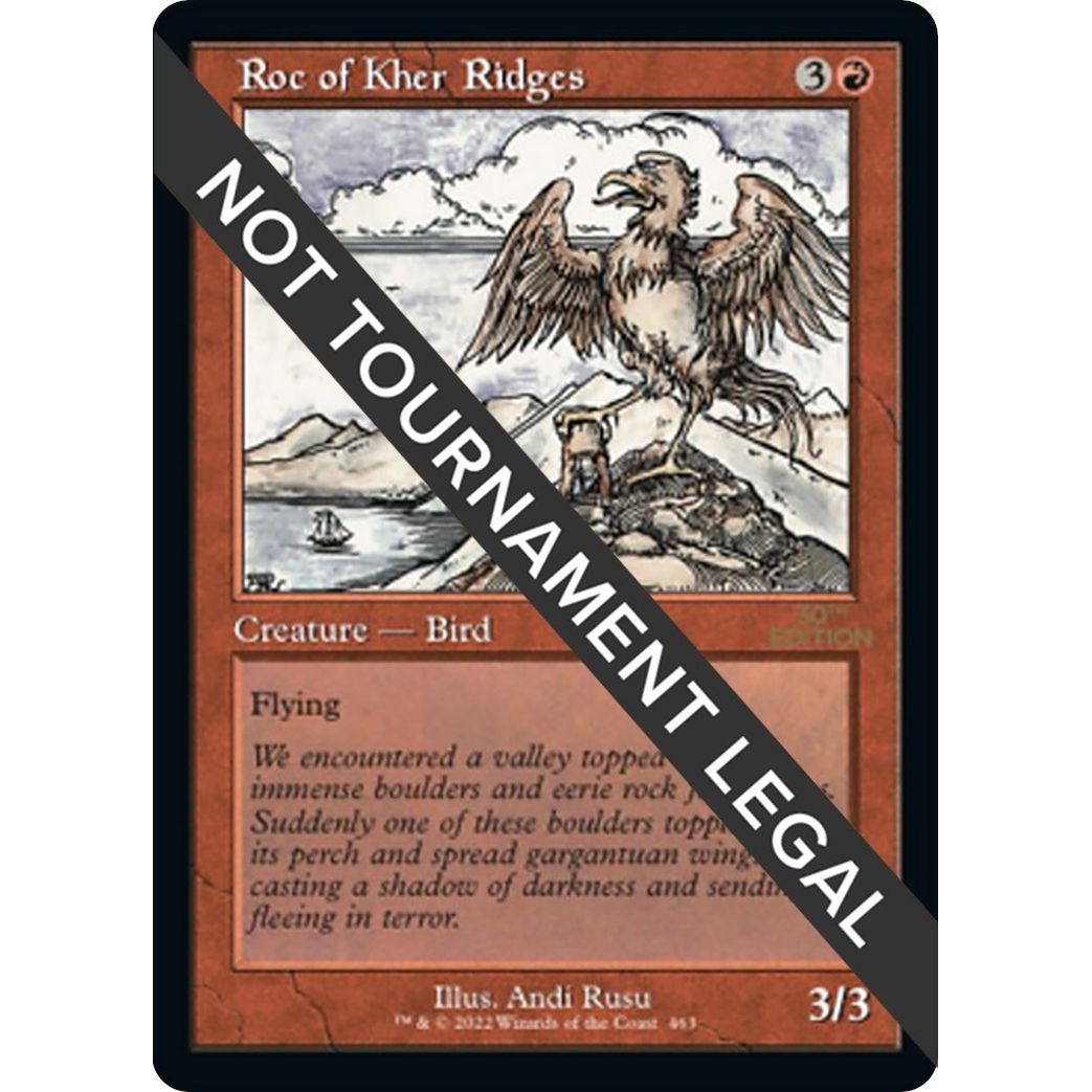 Image for Roc of Kher Ridges (Retro Frame) (463) (30A) - Magic: The Gathering