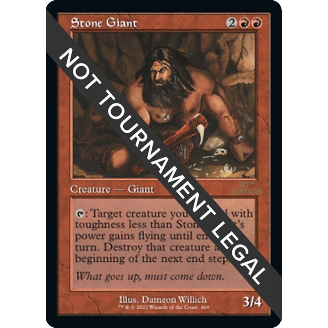 Image for Stone Giant (Retro Frame) (469) (30A) - Magic: The Gathering
