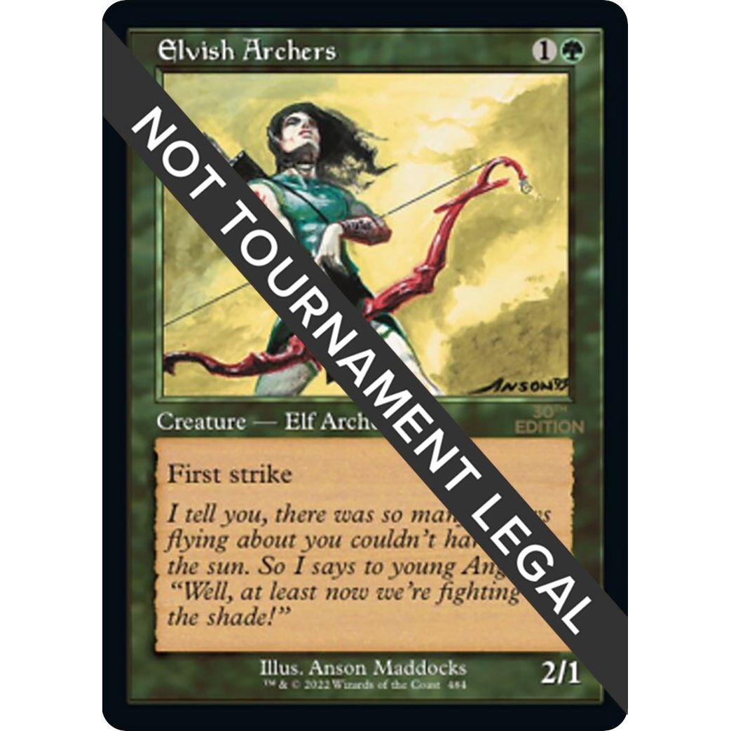 Image for Elvish Archers (Retro Frame) (484) (30A) - Magic: The Gathering