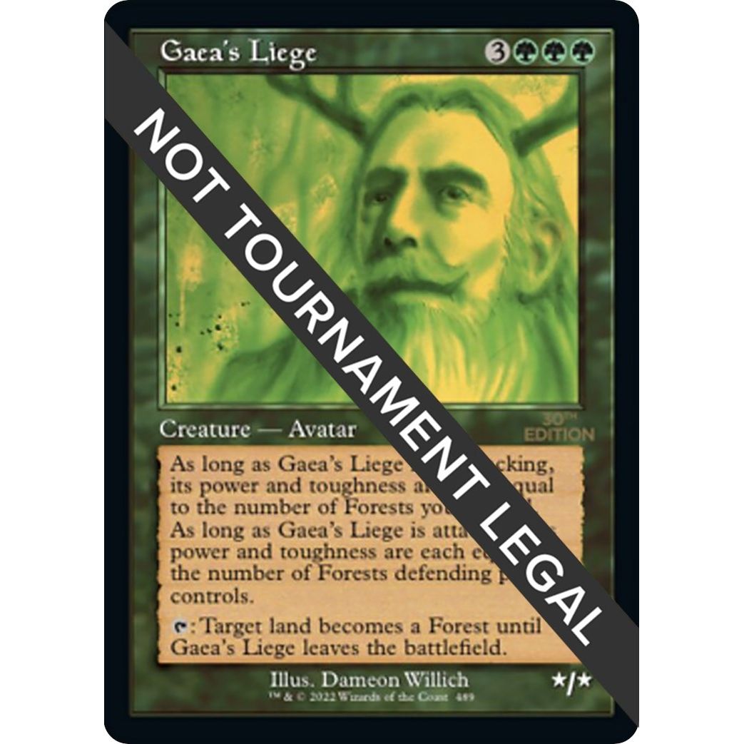 Image for Gaea's Liege (Retro Frame) (489) (30A) - Magic: The Gathering