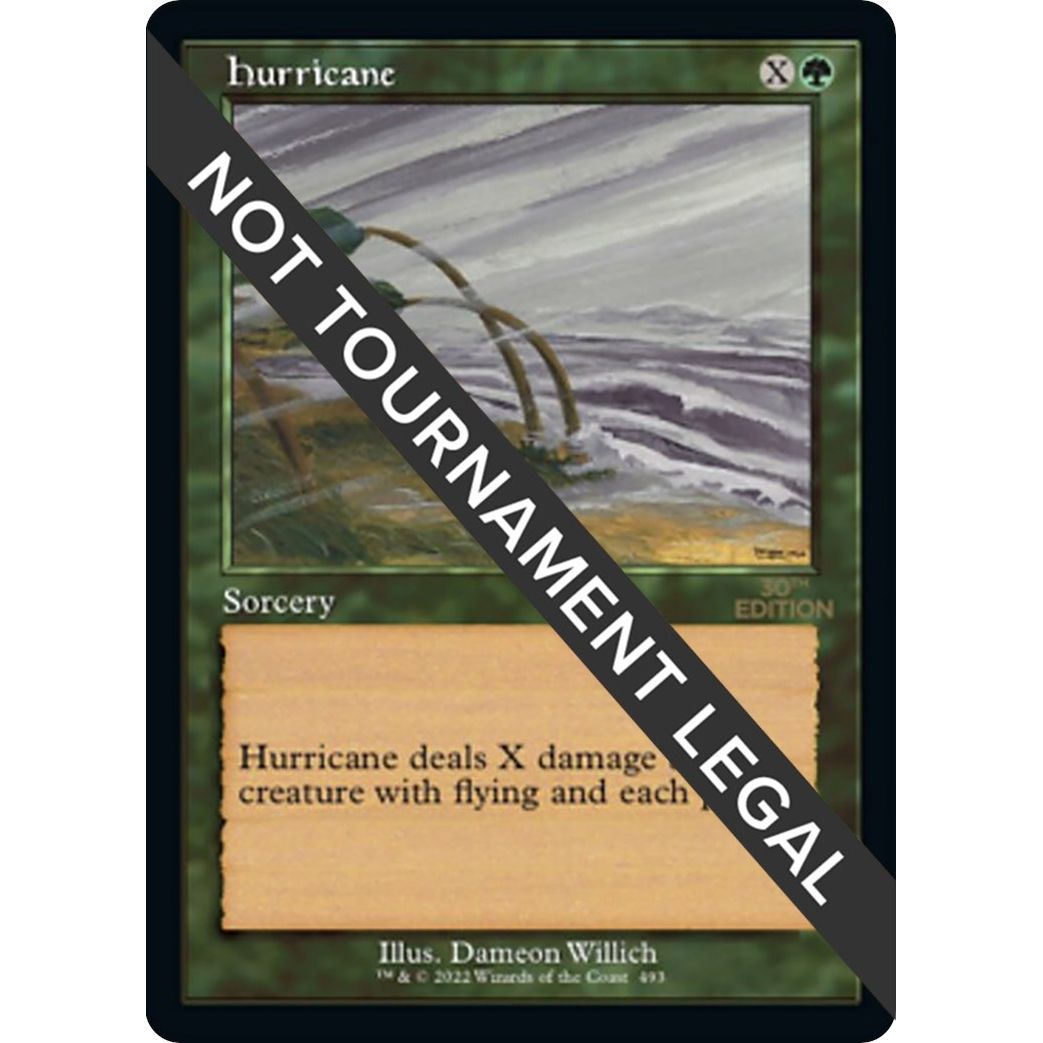 Image for Hurricane (Retro Frame) (493) (30A) - Magic: The Gathering