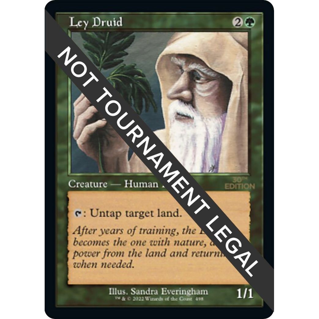Image for Ley Druid (Retro Frame) (498) (30A) - Magic: The Gathering