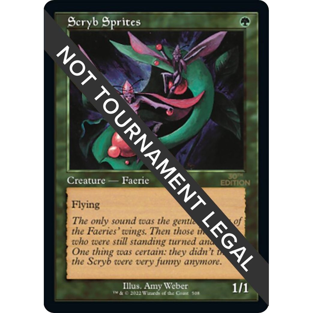 Image for Scryb Sprites (Retro Frame) (508) (30A) - Magic: The Gathering
