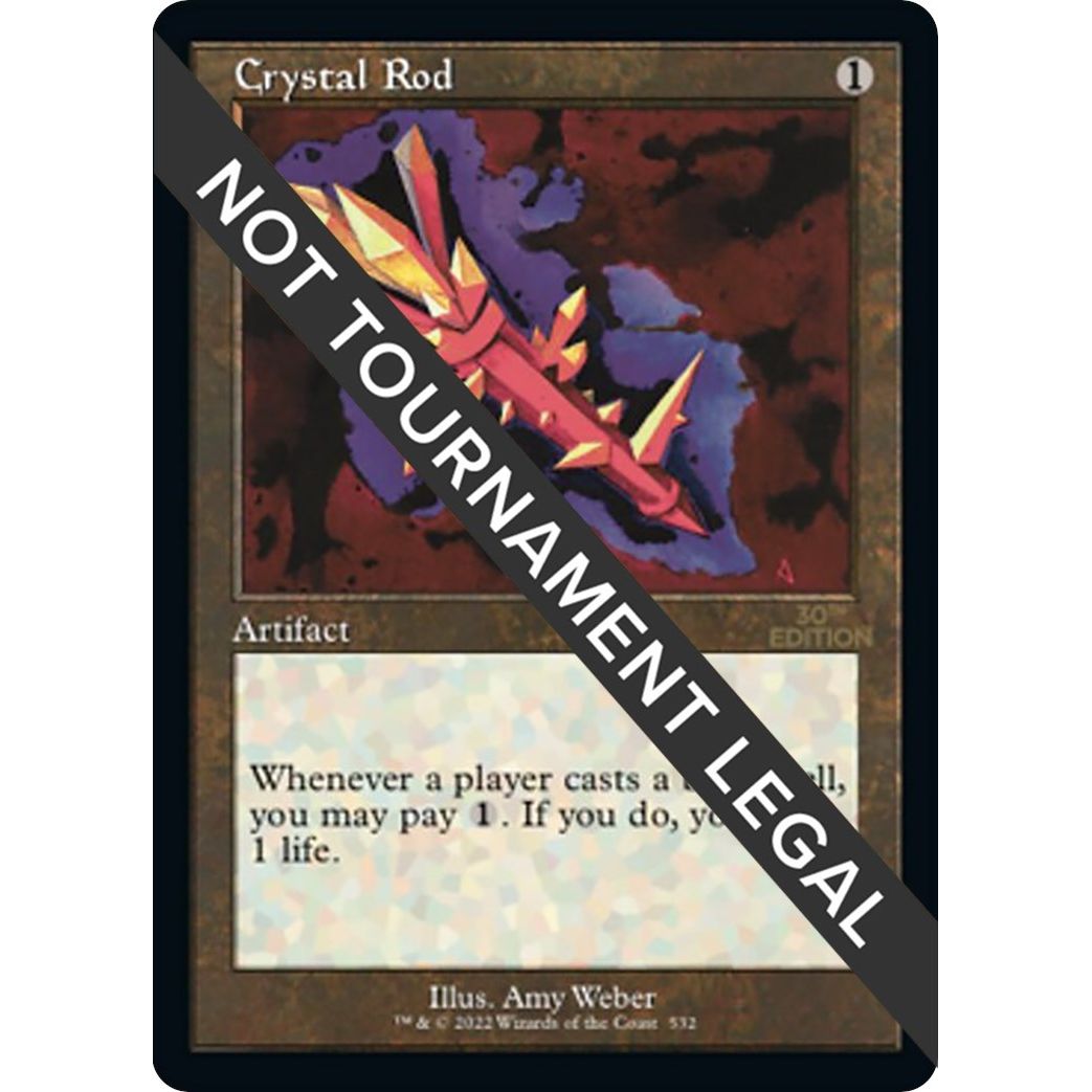 Image for Crystal Rod (Retro Frame) (532) (30A) - Magic: The Gathering