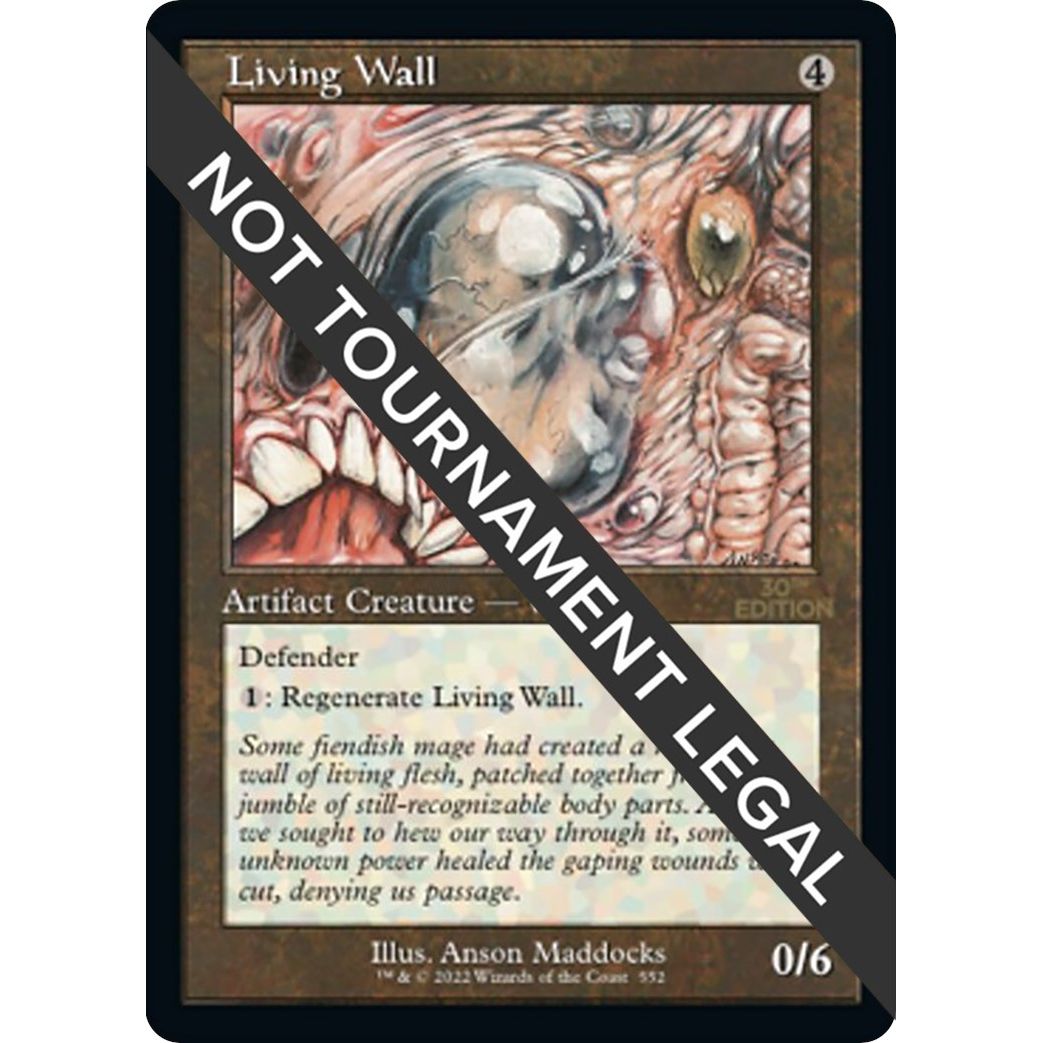 Image for Living Wall (Retro Frame) (552) (30A) - Magic: The Gathering