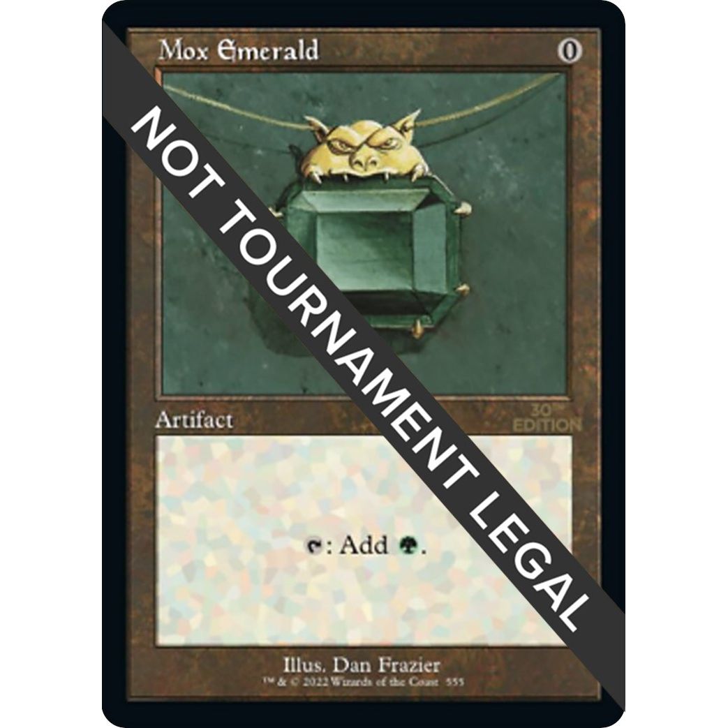 Image for Mox Emerald (Retro Frame) (555) (30A) - Magic: The Gathering