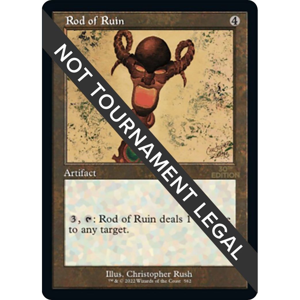 Image for Rod of Ruin (Retro Frame) (562) (30A) - Magic: The Gathering