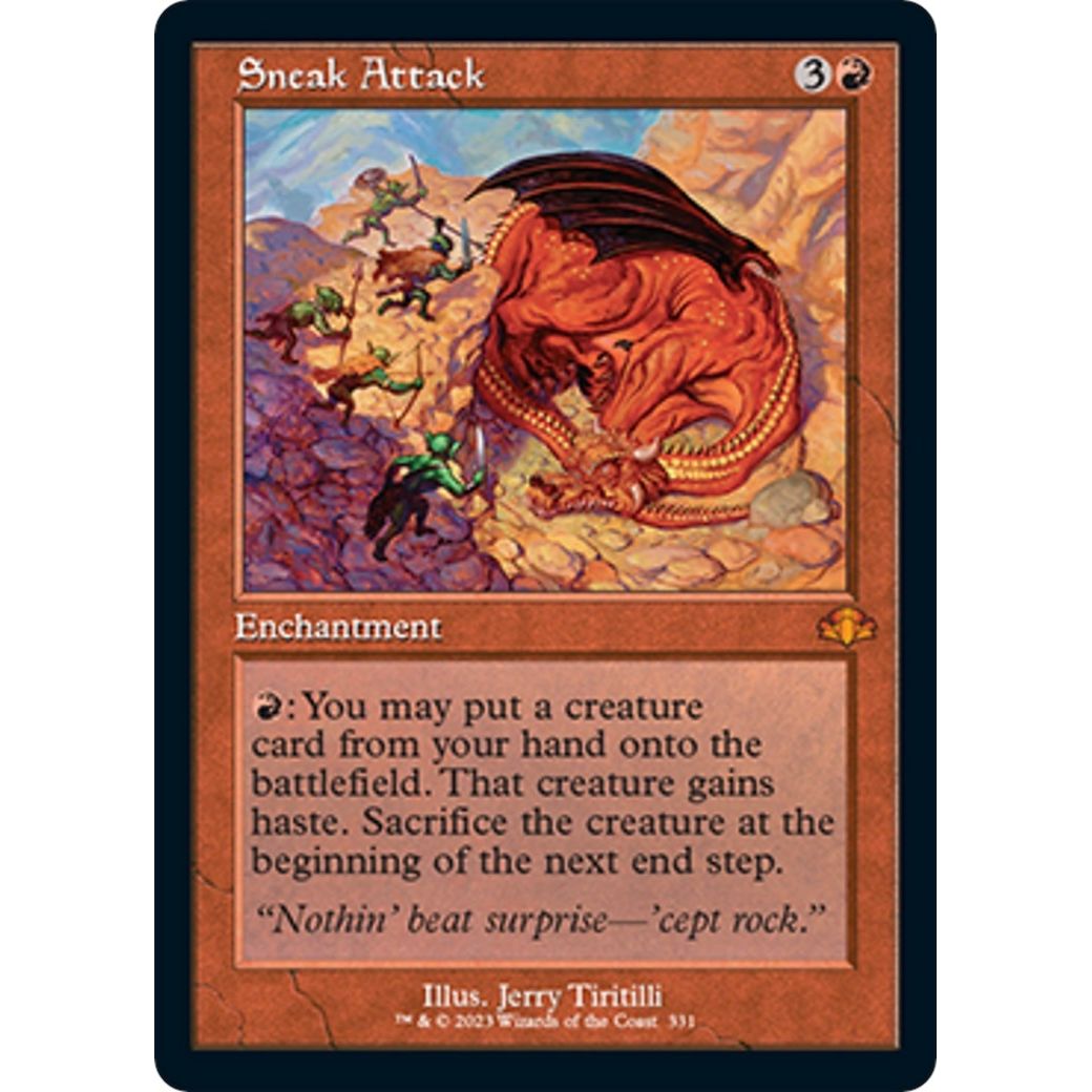 Image for Sneak Attack (Retro Frame) (331) (DMR) - Magic: The Gathering