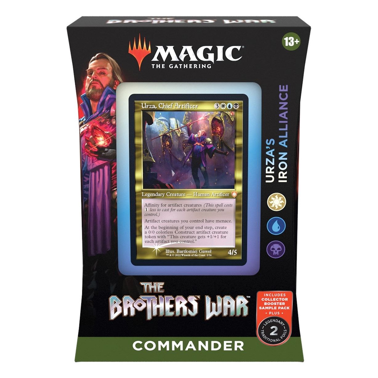 Image for The Brothers' War Commander Deck - Urza's Iron Alliance - Magic: The Gathering