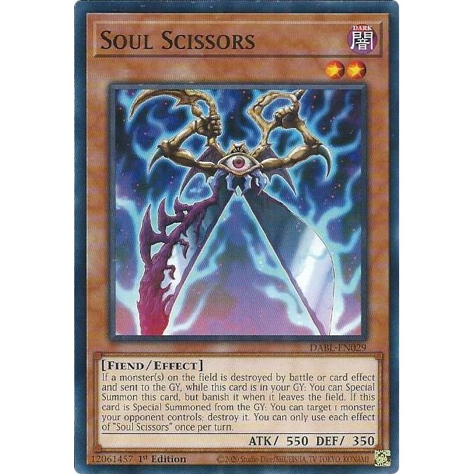 Image for Soul Scissors (DABL-EN029) (DABL) - YuGiOh