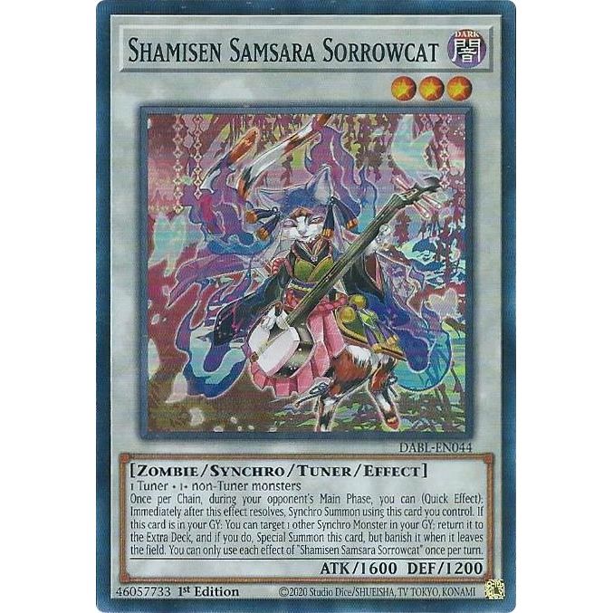 Image for Shamisen Samsara Sorrowcat (DABL-EN044) (DABL) - YuGiOh