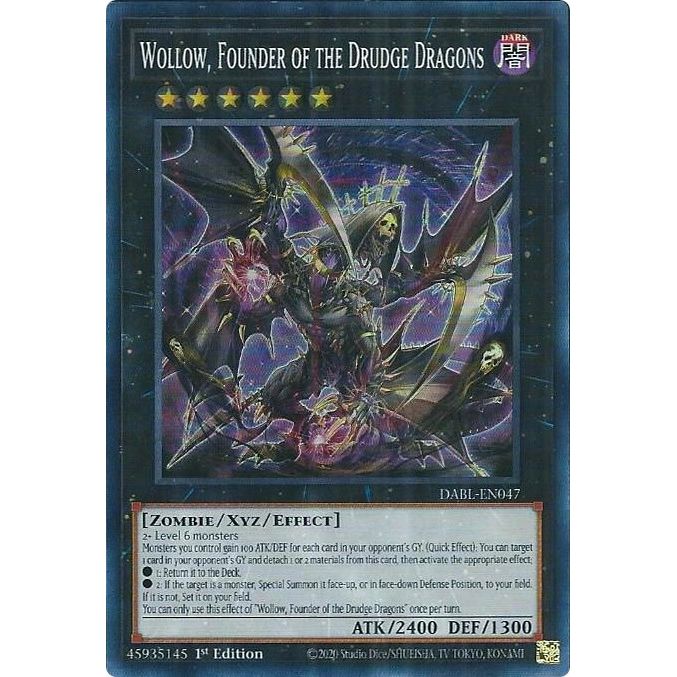 Image for Wollow, Founder of the Drudge Dragons (DABL-EN047) (DABL) - YuGiOh