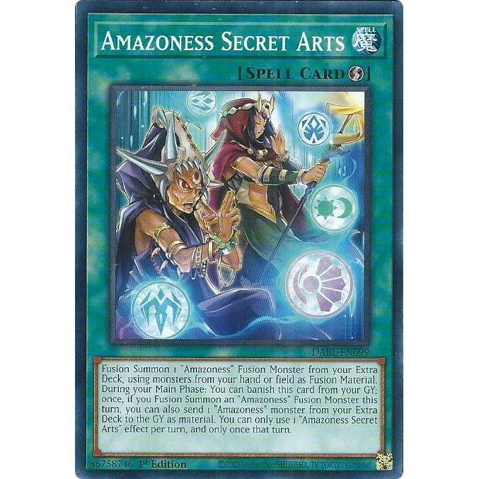 Image for Amazoness Secret Arts (DABL-EN099) (DABL) - YuGiOh