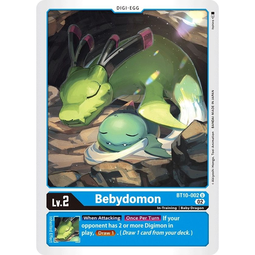 Image for Bebydomon (BT10-002 U) (BT10) - Digimon Card Game
