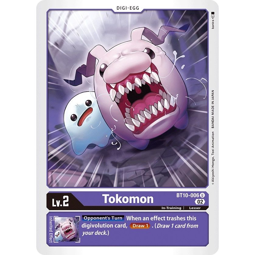 Image for Tokomon (BT10-006 U) (BT10) - Digimon Card Game