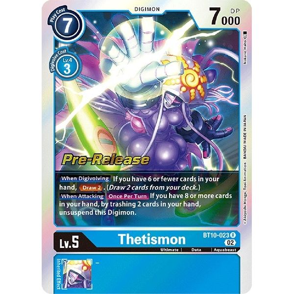 Image for Thetismon (BT10-023 R) (BT10_PR) - Digimon Card Game