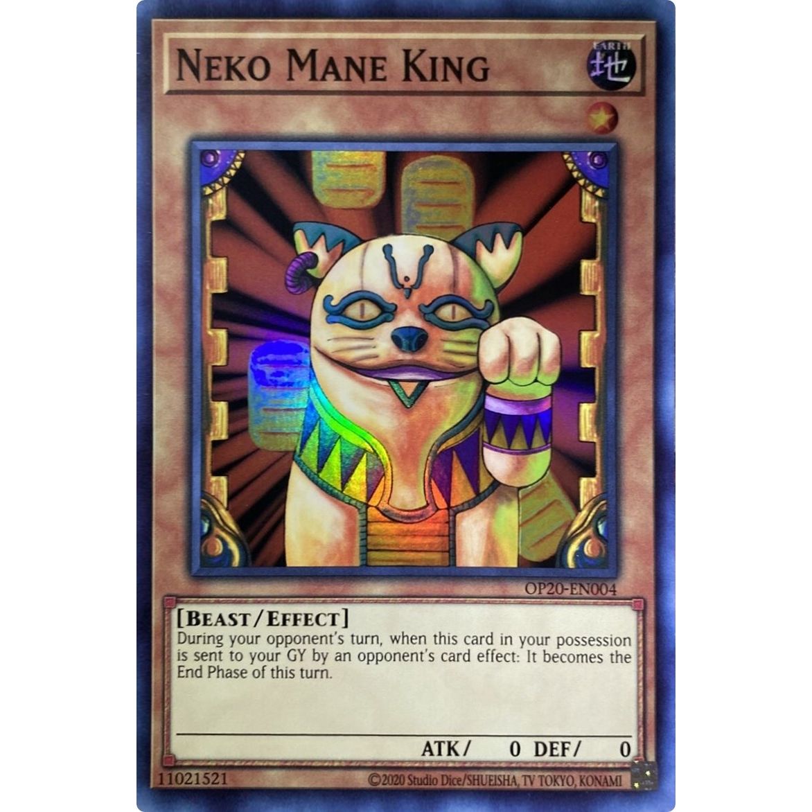 Image for Neko Mane King (OP20-EN004) (OP20) - YuGiOh