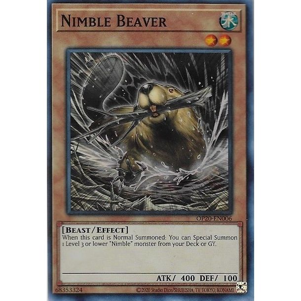 Image for Nimble Beaver (OP20-EN006) (OP20) - YuGiOh
