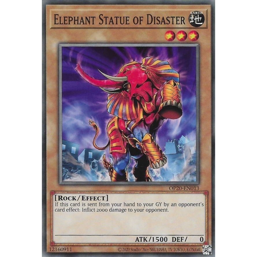 Image for Elephant Statue of Disaster (OP20-EN013) (OP20) - YuGiOh