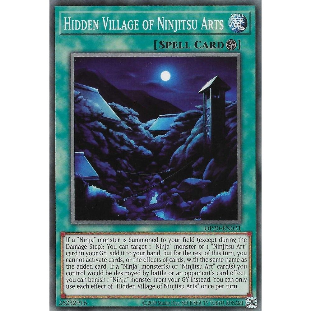 Image for Hidden Village of Ninjitsu Arts (OP20-EN021) (OP20) - YuGiOh