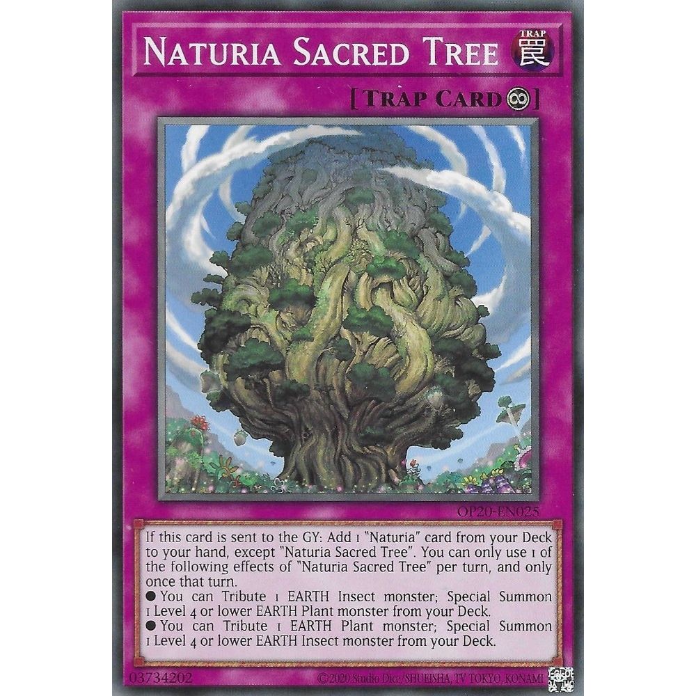 Image for Naturia Sacred Tree (OP20-EN025) (OP20) - YuGiOh