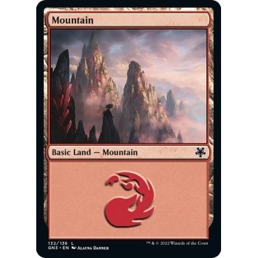 Image for Mountain (132) (132) (GN3) - Magic: The Gathering