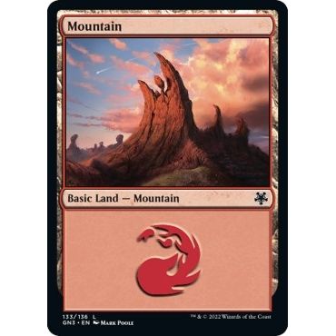 Image for Mountain (133) (133) (GN3) - Magic: The Gathering