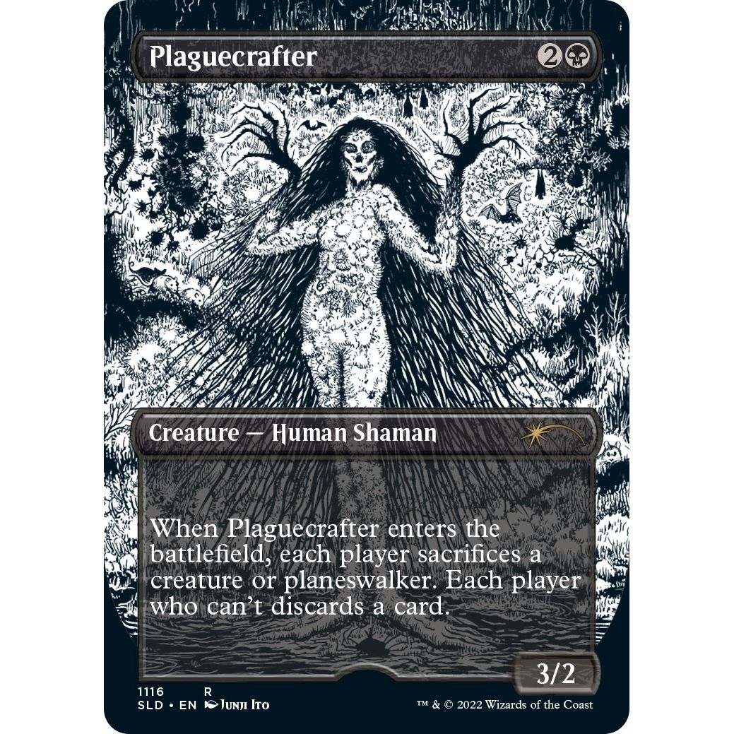 Image for Plaguecrafter (Borderless) (1116) (SLD) - Magic: The Gathering
