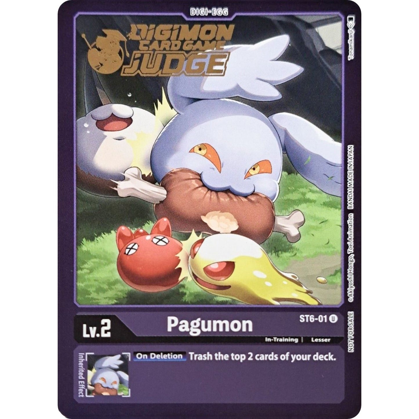 Image for Pagumon (Judge Pack 2) (ST6-01 U) (ST-6) - Digimon Card Game