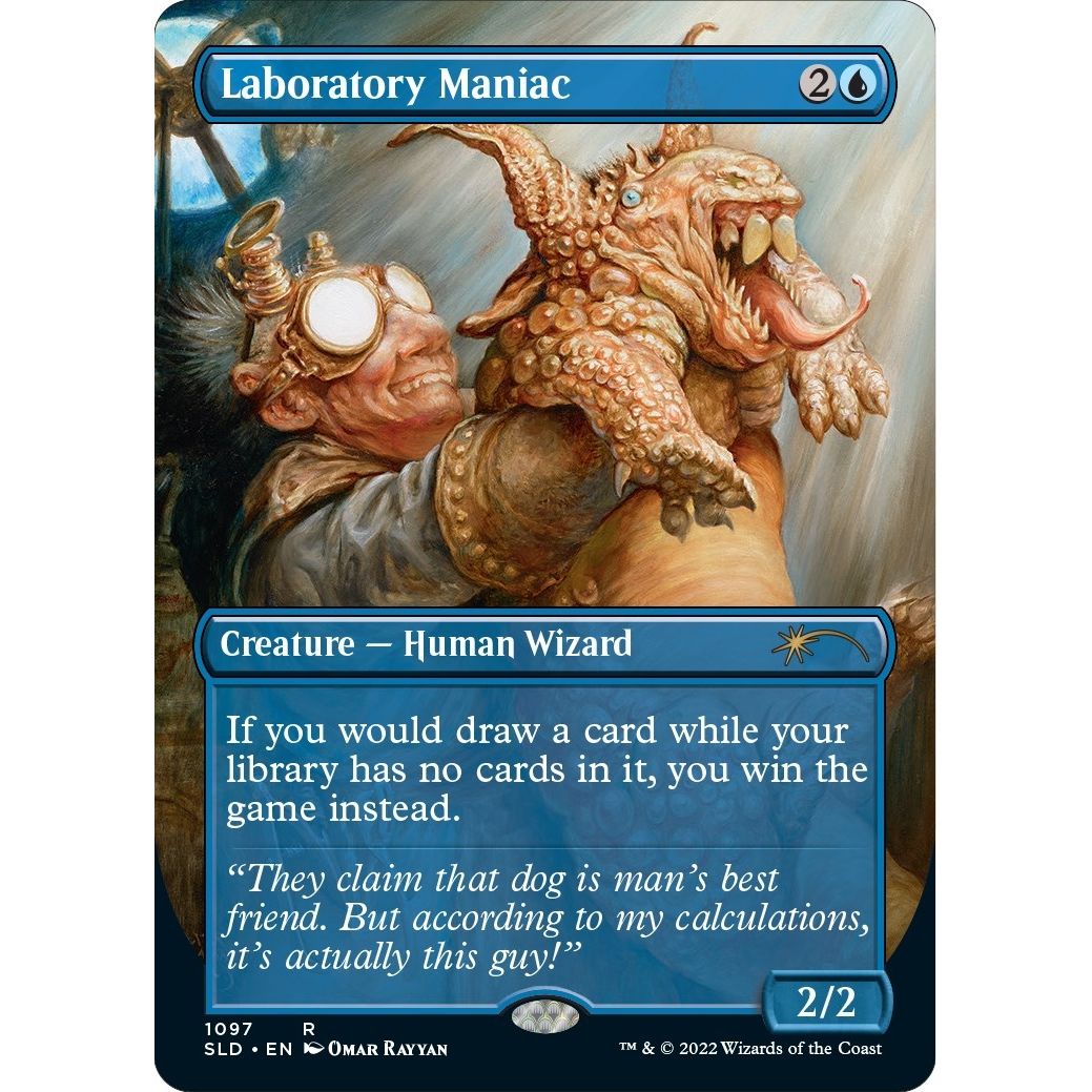 Image for Laboratory Maniac (Borderless) (1097) (SLD) - Magic: The Gathering