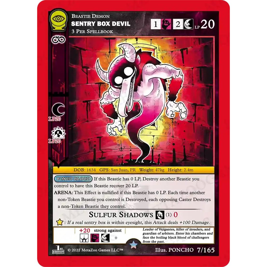 Image for Sentry Box Devil (7/165) (SCE1E) - MetaZoo